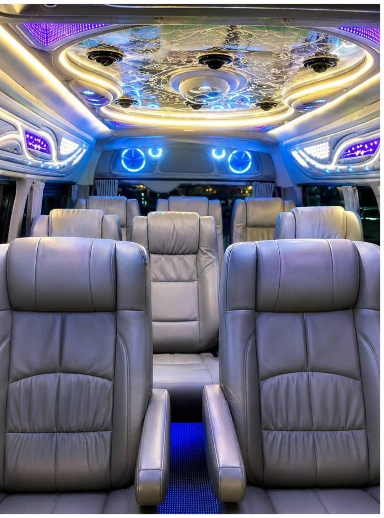 Luxury van interior